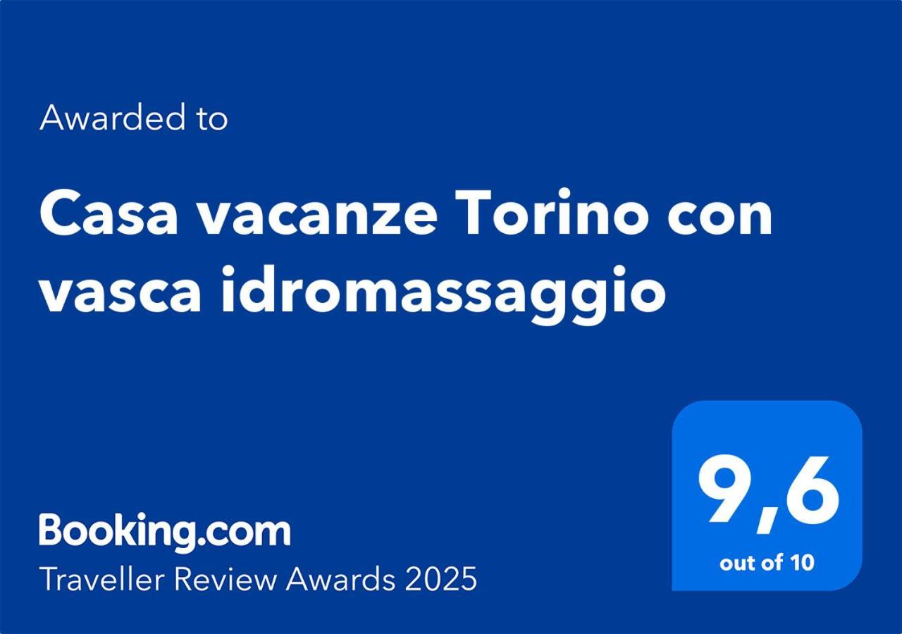 Casa Vacanze Torino Con Vasca Idromassaggio Bagian luar foto